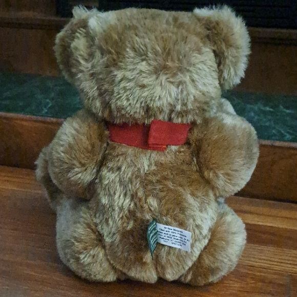 Vermont Teddy Bear Puppy Love with Red Bow – 15" - Picture 5 of 5